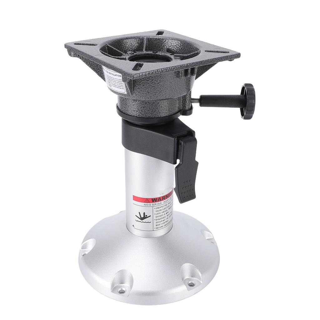 Boat Seat Pedestals Adjustable Height From 13 Inches to 18 Inches Aluminum Alloy Marine Chair Base with Locking
