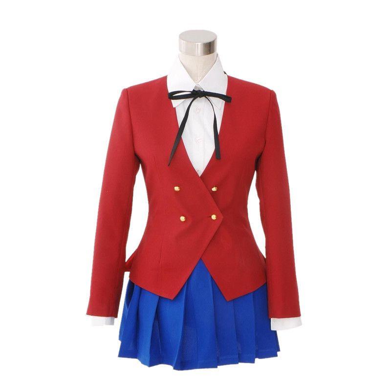 

Костюм для косплея Тигр Торадора Дракон Айсака Тайга Костюм Гал Школьная форма Размер Большой L