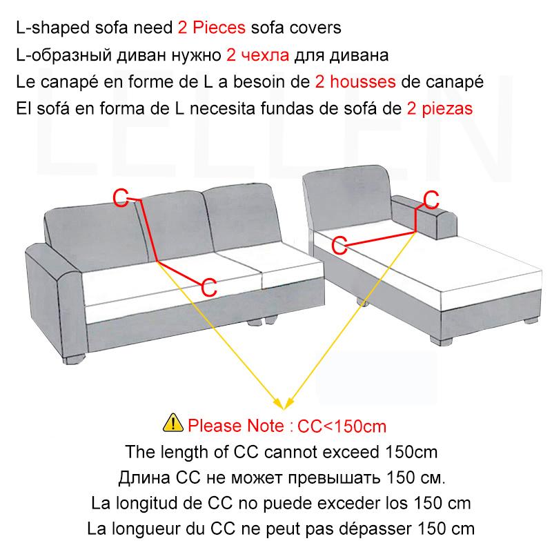 Velvet Fabric Sofa Covers For Living Room Plush Stretch Sofa Slipcover Thick Embossing Couch Cover Cold Protection Sofa Cover