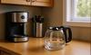 Glass Coffee Pot Easy to Clean Heat Cold Proof Coffee Maker Replacement   with Handle