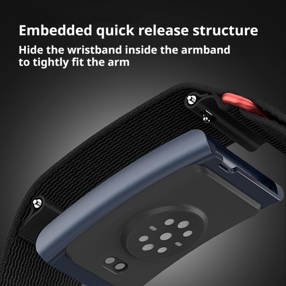 Amazfit Helio Spezielles Armband Leicht Atmungsaktiv Sport Nicht Rutschend Aluminium Schnalle Griff Und Schlaufe