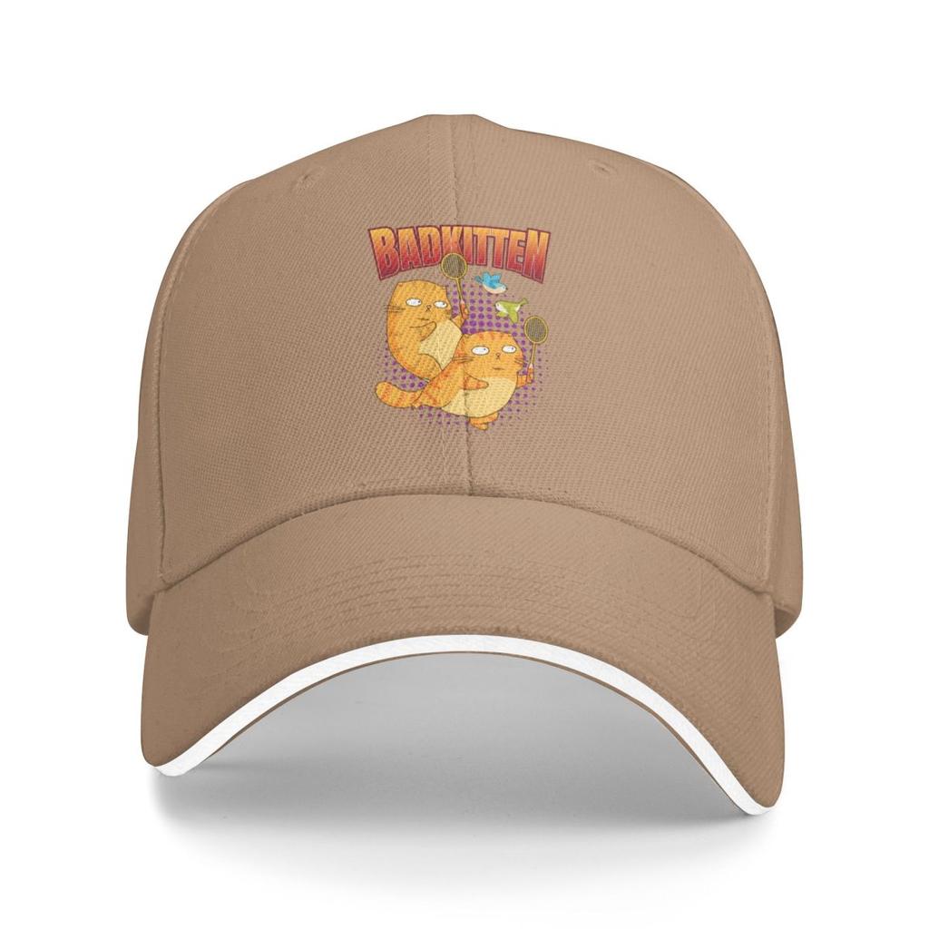 Baseball Caps Funny Badminton Cat Gifts Casquette Female Male Casual Spring Caps