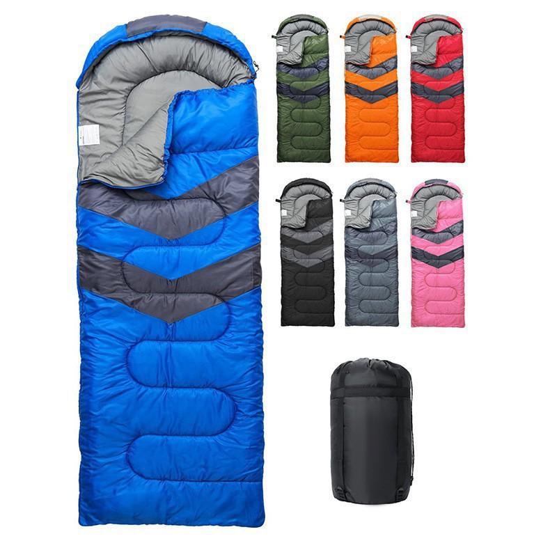 Ultra-Lightweight Portable Sleeping Bag Adults Outdoor Camping Hiking Nap Blanket All Season Use
