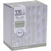 Home & Styling Lumières De Noël Cascade 220 Leds 1 Mètre Blanc