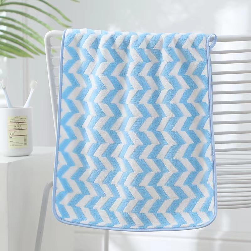 

Полотенце мягкое впитывающее прочное полотенце для лица Протрите лицо полотенцем для дома Towels & bath towels синий