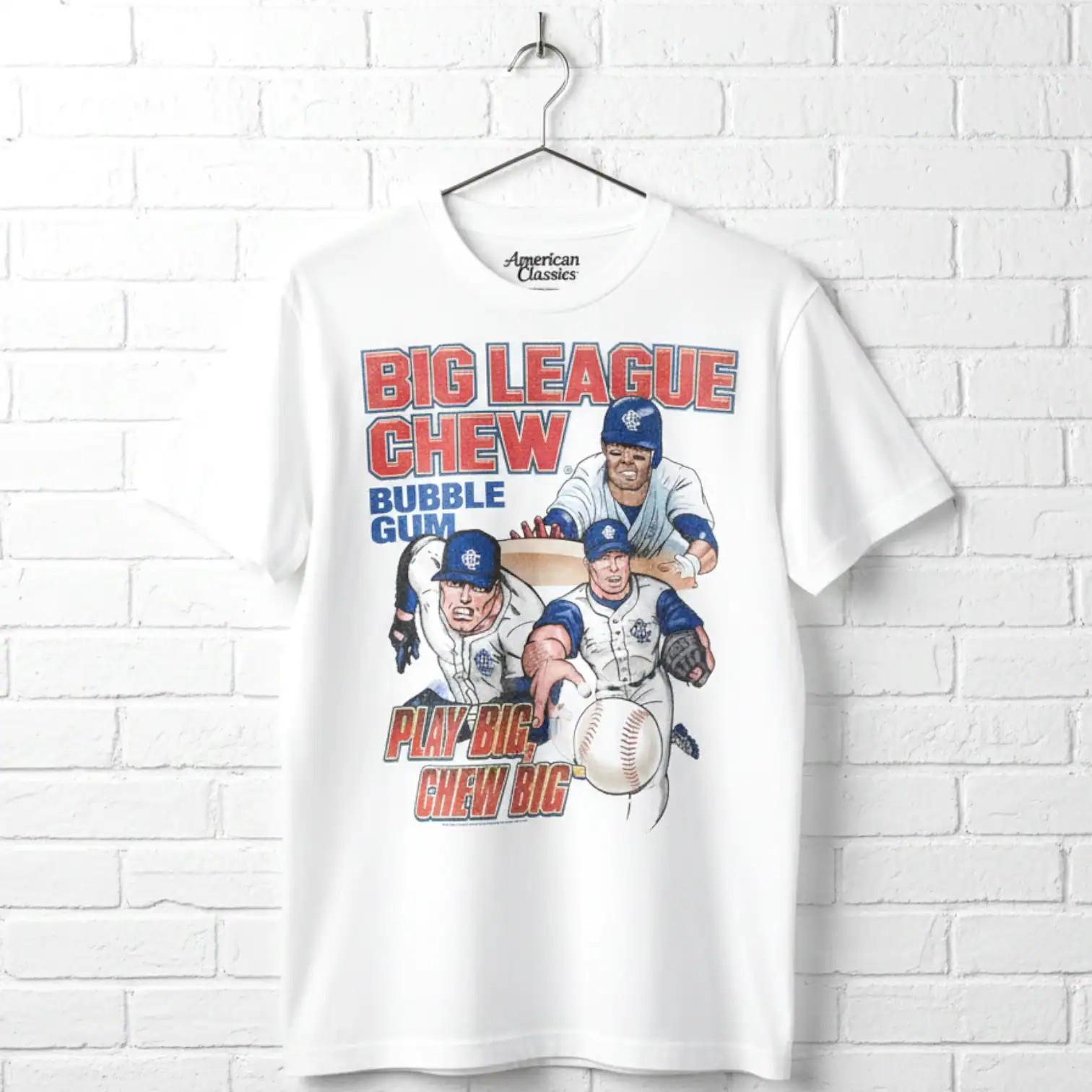 Big League Chew Baseball Play Big Men s T Shirt L