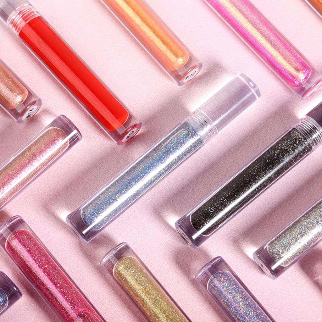 Glitter Liquid Lipstick for Women, Chameleon Shimmer Lip Gloss, Waterproof Non-Stick Formula, Highly Pigmented and Long-Lasting, Perfect