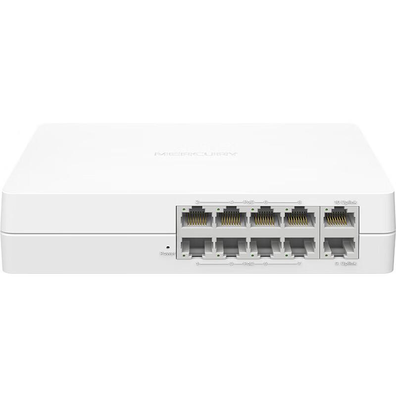 

Mercury 10-Port 100M 8-Port PoE Unmanaged Desktop Switch