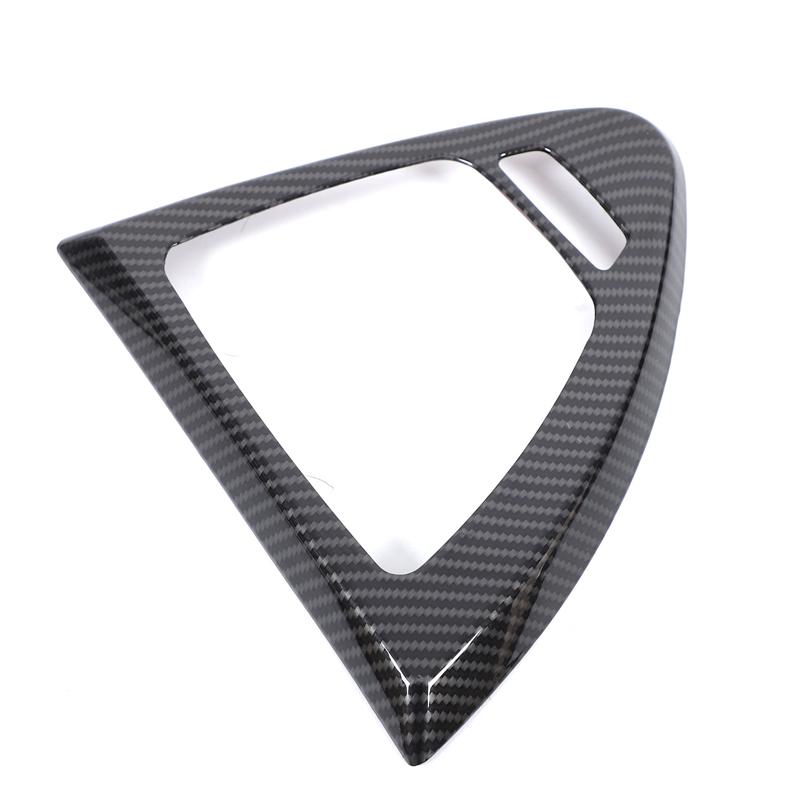 For BMW 6 Series E63 E64 2004-2009 Accessories Car Center Console Gear Shift Panel Frame Cover Trim ABS Carbon Fiber