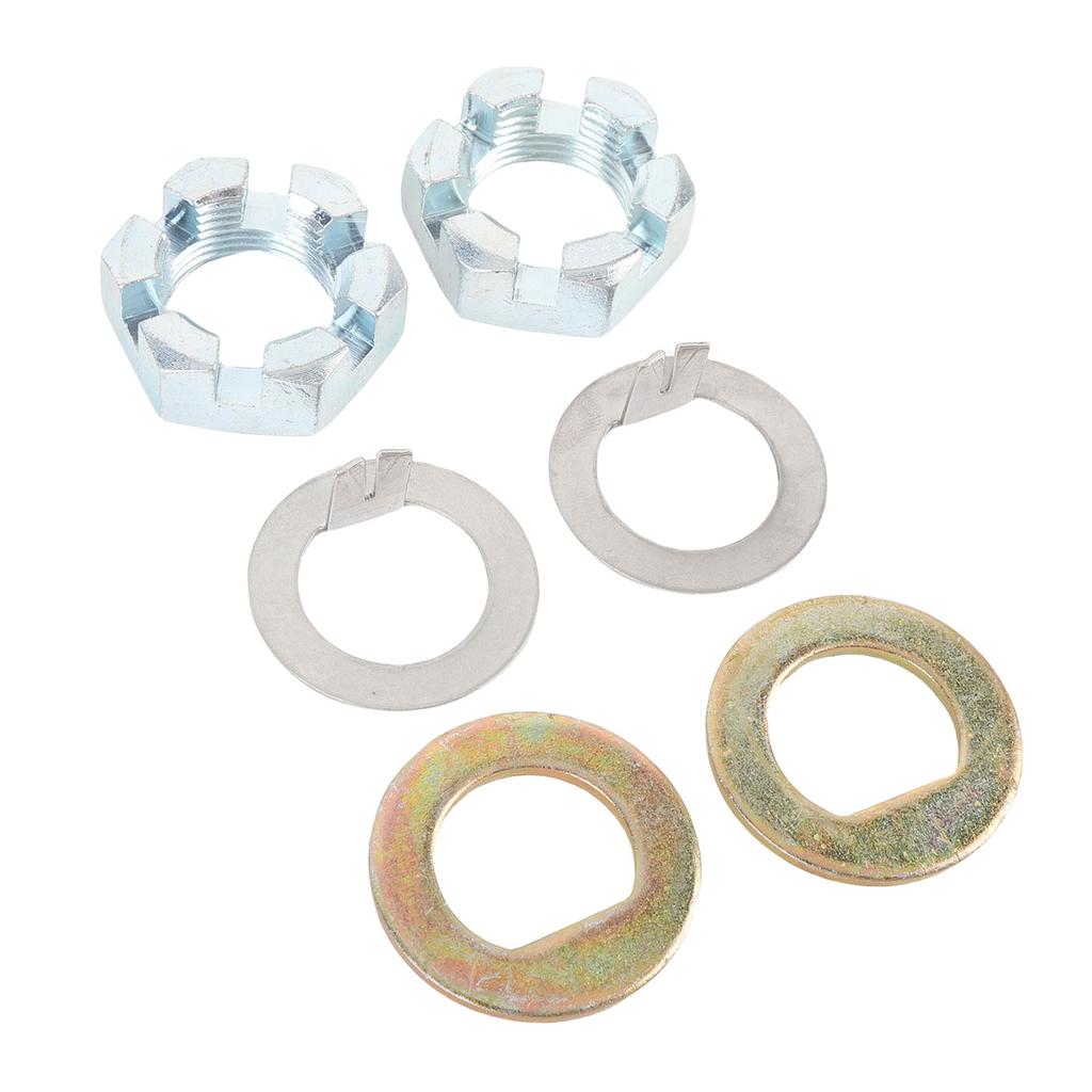 Spindle Nut and Washer Kit K7133500 Accurate Thread Excellent Sealing Replacement for EZ Lube Axles
