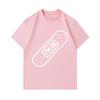 Men's 100% Cotton Crew Neck Short Sleeve T-Shirt, Casual I'm OK Bandage Printed Soft Breathable Lightweight Tee, Comfortable Daily Wear Summer Top for