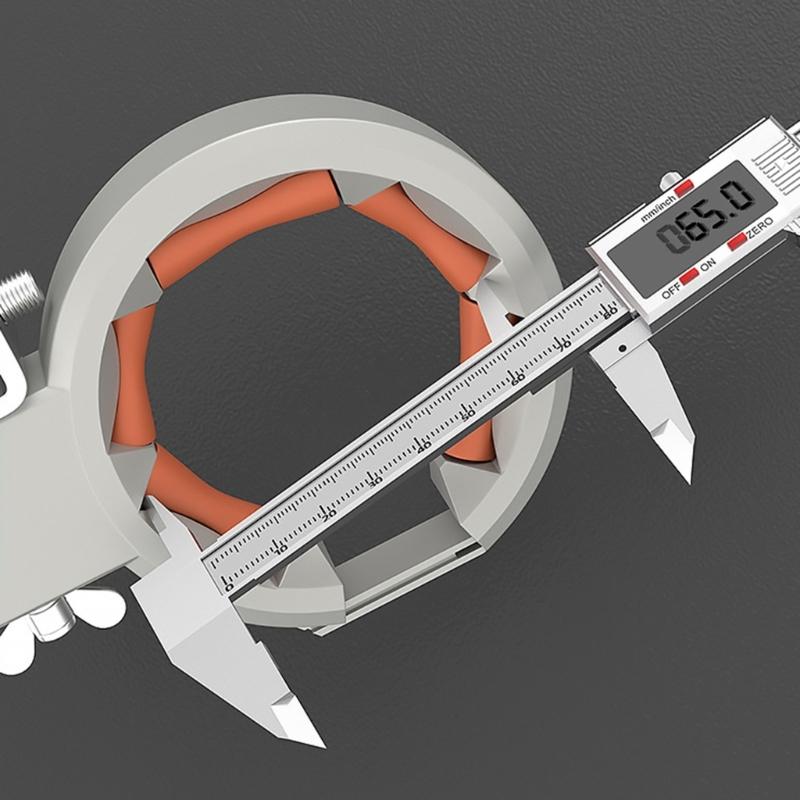 Strong Nylon Cable Guide Pulley 65mm Wide Opening Smooth Roller 330 Degree Rotation Strong for Bridge Installation