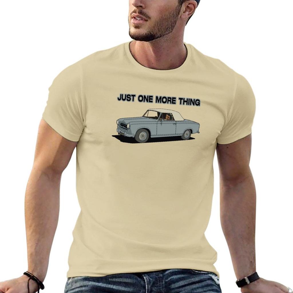 New Columbo driving - Just one more thing T-Shirt plus size t shirts vintage t shirt mens funny t shirts