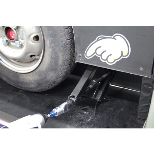 SK11 Tire Exchange Kit Jack Up Socket for 1 Claw Large (Normal Car) SJU-1TO Silver