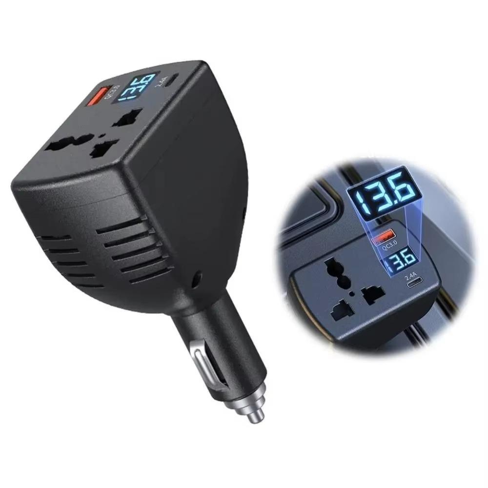 150W Output Power Inverter 12V/24V DC Input Voltage Converter DC To AC Inverter Auto Power 1