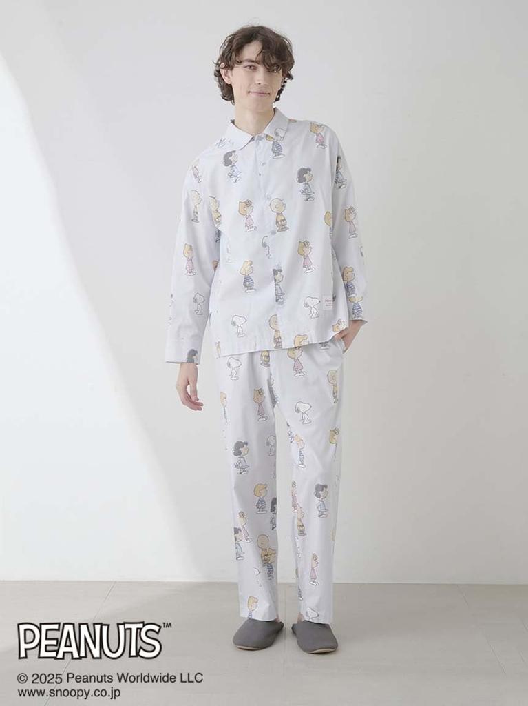 Gelato Pique PEANUTS HOMME Fabric Shirt PMFT251907BLUM