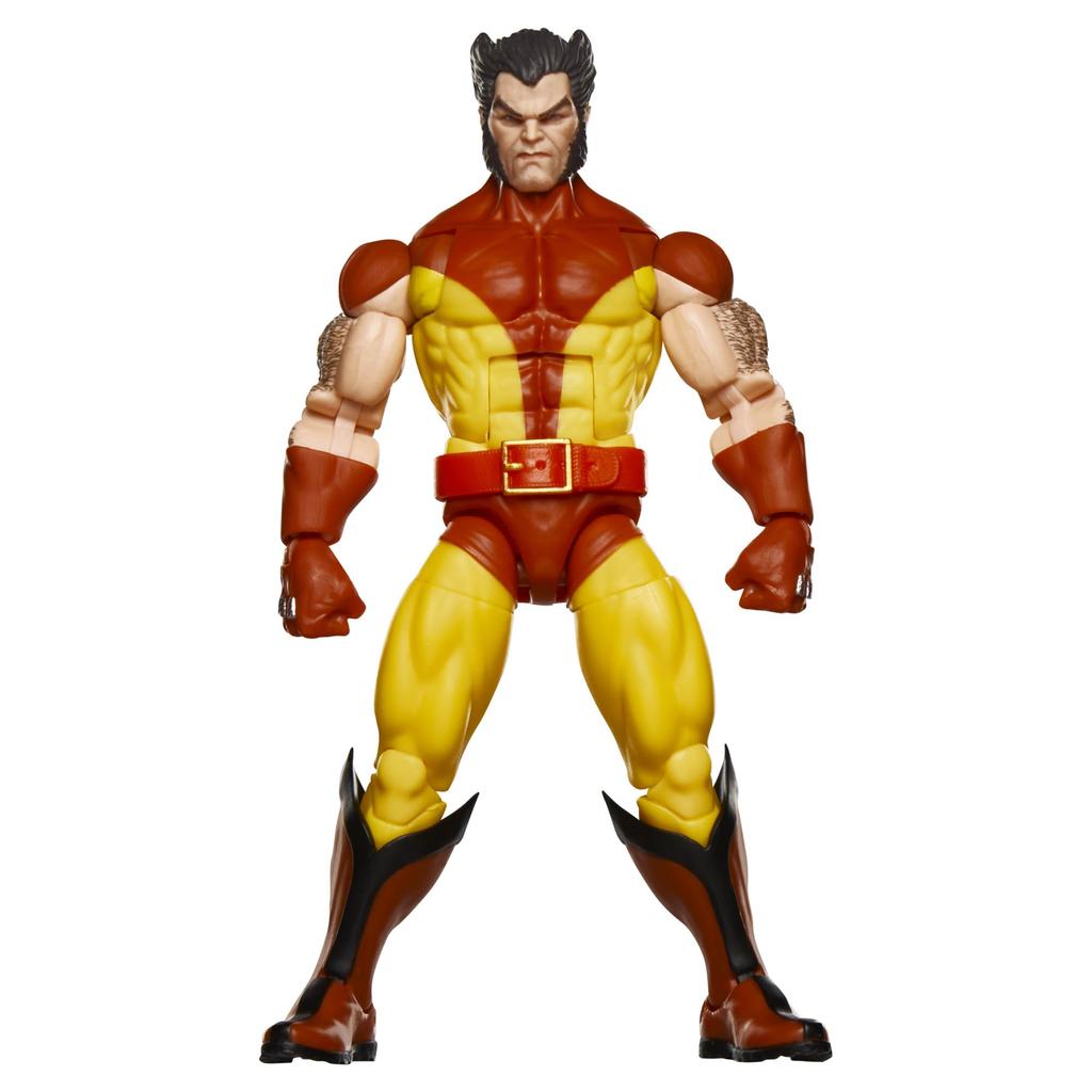 Hasbro Marvel Legends Series Wolverine and X-Men Retro Marvel Comics Secret Wars Collectible 6-Inch Action Figure with Shield (G0782) Authentic