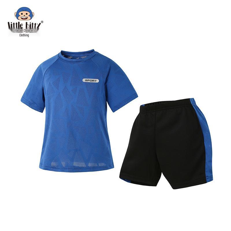 Boys' Ice-Touch Quick-Dry Sports Suit, Ages 2-5.