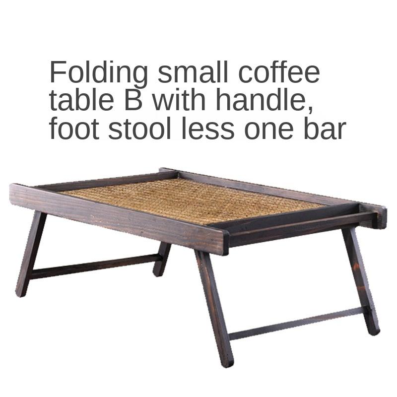 

Мебель в тайском азиатском стиле для юго-восточного дома, бамбуковый деревянный поднос, столик для завтрака, кровать, поднос для сервировки, складные ножки, гостиная