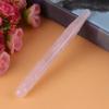1pc Natural Rose Quartz Crystal Face Massage Wand Stone Smooth Stick