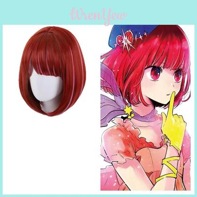 Mancheng Short Synthetic Scalp Top Cosplay Wig For Horse Kanai Costume