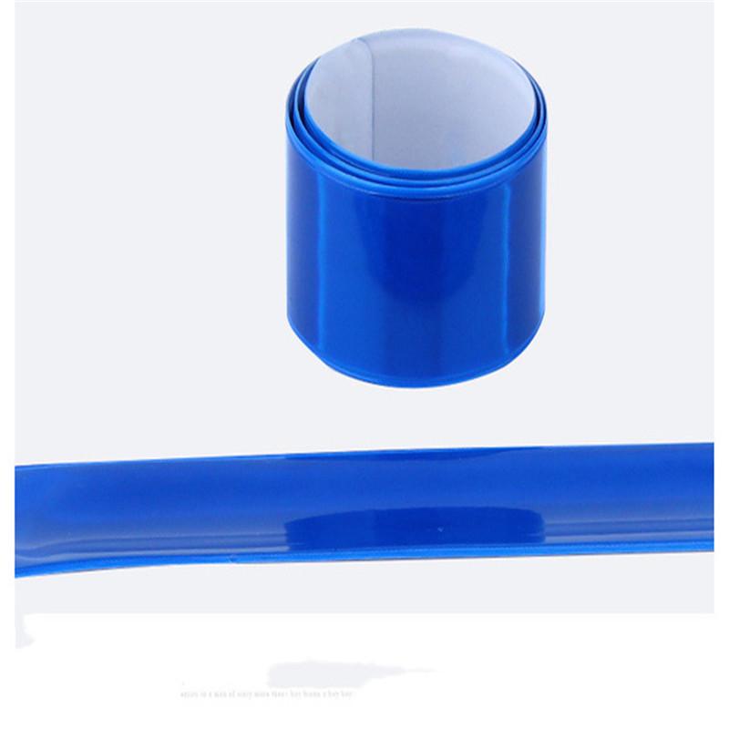 Fahrrad Reflektor Aufkleber Wasserdicht Warnlicht Reflektor Schutzaufkleber Nacht Laufen Radfahren Warntape Lichtband