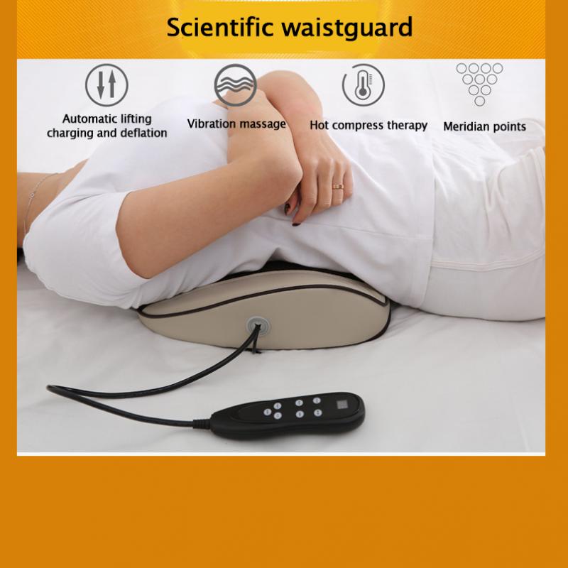 Masażer Pleców Moxibustion Akupunktura Ból Pleców Podkładka Masująca Lędźwiowa Talia Ciało Ogrzewanie Instrument Relaksacyjny Narzędzie Fizjoterapii