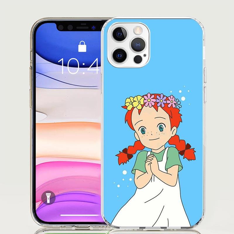 A-Anne Of Green Gables Shirley Phone Case For iPhone 18 17 Air 16 15 Plus 11 14 Pro Max 13 Mini 12 7 8 + SE Pattern Art Customized