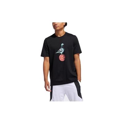 NY Local Story Casual Sport Crew Neck Printed Short Sleeve T-Shirt Men Tops Black GE4486