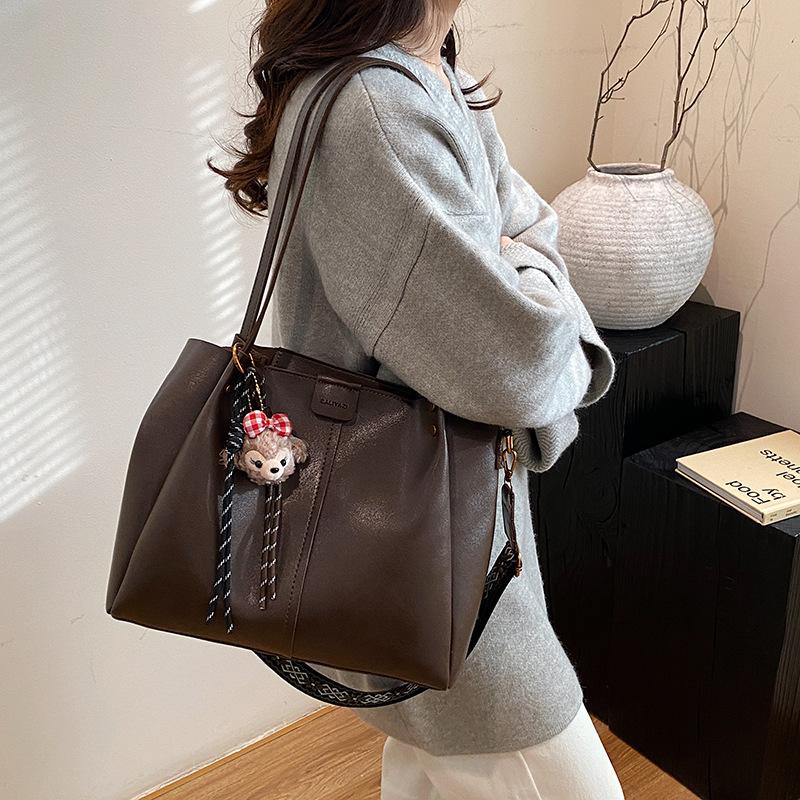 

25 лет сумке-тоут, новая женская сумка, осенне-зимний высококлассный стиль, портативная сумка через плечо большой вместимости, сумка для поездок на работу 32*11*26