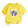 Kids Boys Girls 100% Cotton Crew Neck Short Sleeve T-Shirt,