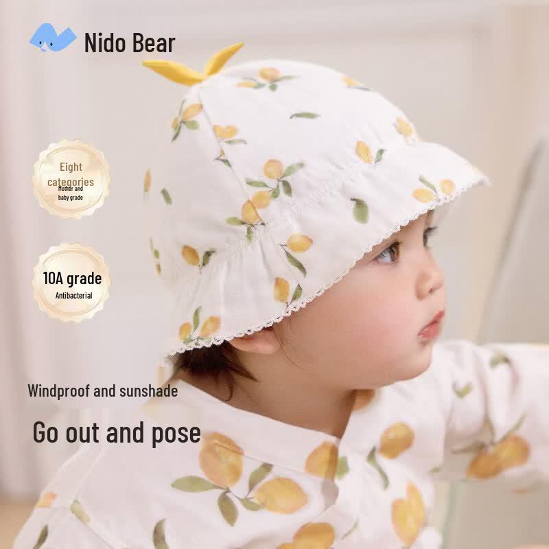 Nidoxiong Baby Cotton Bucket Hat 42 (0-6 Months)