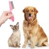 Pet Grooming Comb Stainless Steel Fine-Tooth Pet Hair Comb Multifunctional Flea Comb Debris And Tear Stain Removal Tool for Dogs Cats