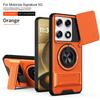 For Motorola Signature Case Moto Signature 5G Cover Magsafe Magnetic Fold Holder Military Armor Camera Protection Cover