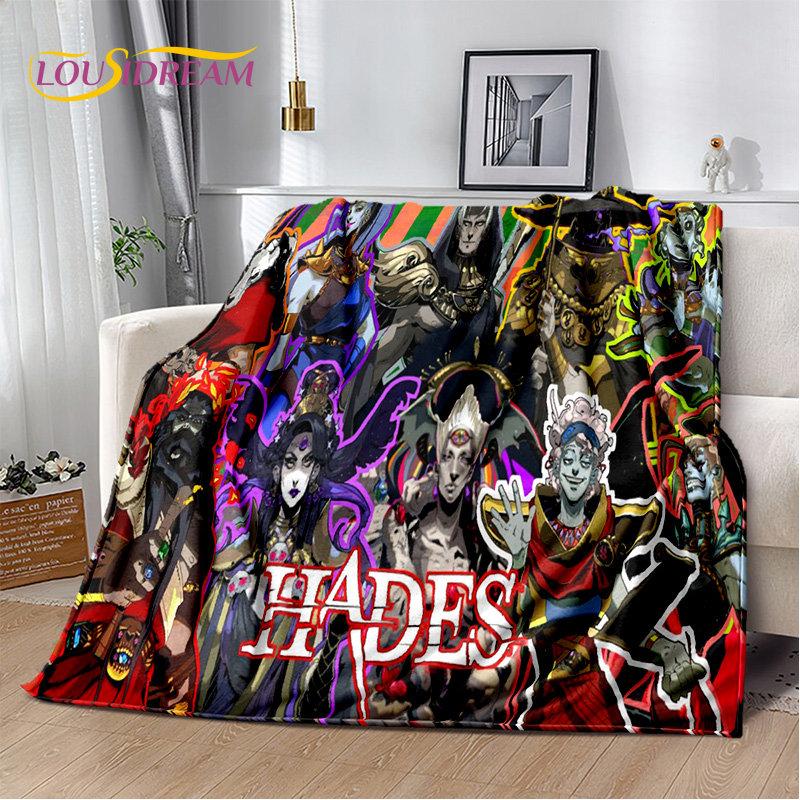Hades Zagreus Game Gamer  Soft Plush Blanket,Flannel Blanket Throw Blanket for Living Room Bedroom Bed Sofa Picnic Cover  Kids