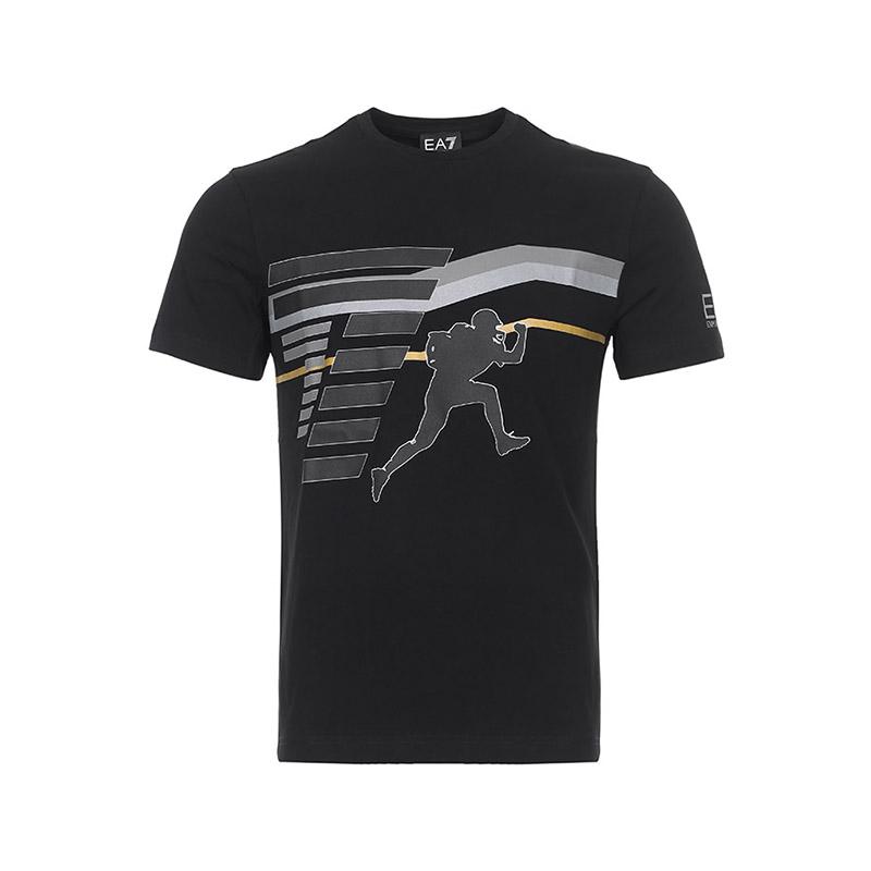 Emporio Armani Color Block Cotton Crew Neck Casual Short Sleeve T-Shirt Men Tops 6ZPT35-PJ18Z-1200 M 6290₽