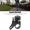 Aluminum Alloy Electric Scooter Bell Loud Sound Handlebars Mount Electric Scooter Ring Bell Black for Xiaomi Pro PRO2 1S Lite
