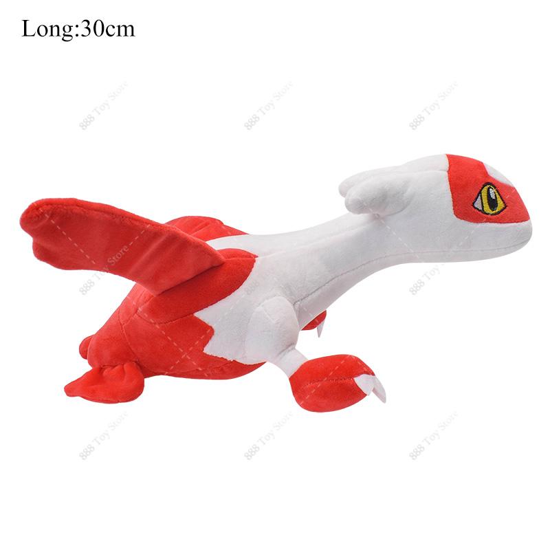 Anime Plush Toys Cartoon Plushie Charizard Steelix Galarian Ponyta Latios Hisuian Zorua Seviper Stuffed Collection Dolls