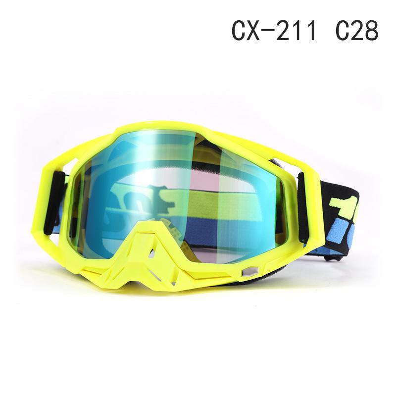 Gafas de Moto y Esquí a Prueba de Viento Transfronterizas: 100% Todoterreno, Equitación al Aire Libre y Protección para Descenso