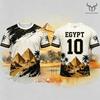 2026 New Egypt Pyramid Print Jersey Ancient Hieroglyph Soccer T-Shirt Men And Women Quick Dry Breathable Casual Sports Tee