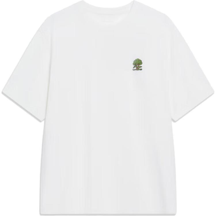 Li-Ning Casual Embroidered T-Shirts  White  Men s AHST183-1 XXL