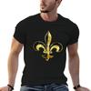 Fleur De Lis TShirt Customizeds Baggy Shirts Unisexs Graphic TShirts Anime
