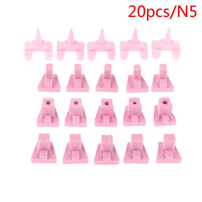 20pcs/set Dental Lab Ceramist Tool Ceramic Firing Pegs for Crowns and Bridges In Porcelain Furnace