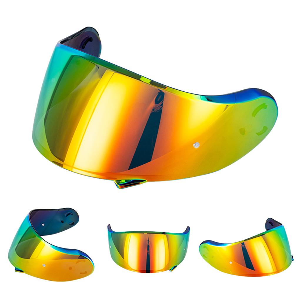 Motorcycle Helmet Lens Anti Fog Coating & Easy Installation Clear Vision Helmet Shield Motorbike Spare for Neotec II