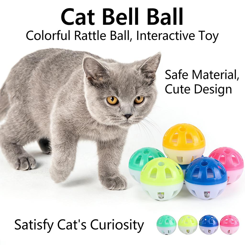 Interactive Cat Toy with Bell for Playful Kittens.