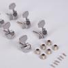6Pcs Metal Guitar Tunings Pegs 3L3R Machine Head String Tuners Tunings Key Replacement Acoustics Guitar Tuner Enduring