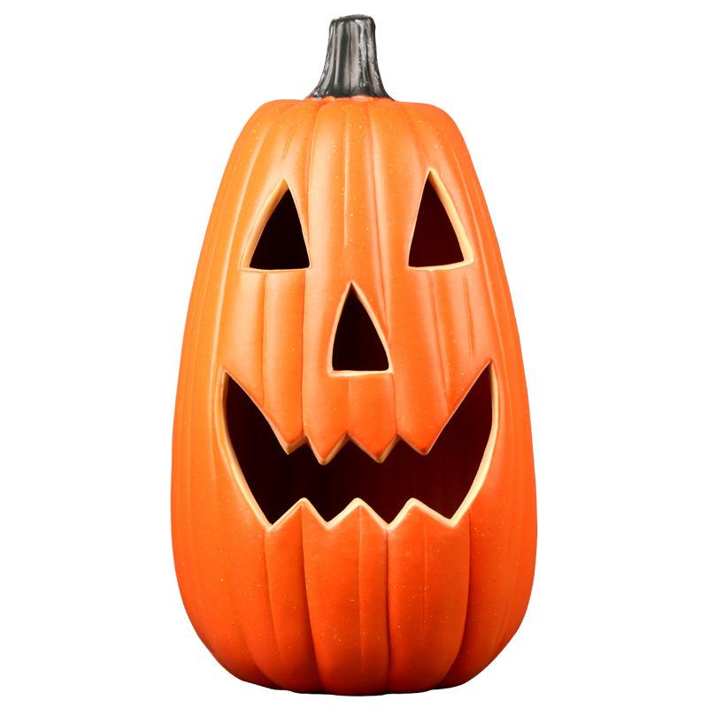 Halloween Pumpkin Lantern Shopping Mall Yard Shop Decoration Scene Arrangement Ornament Luminous Big Pumpkin