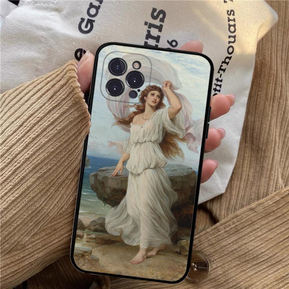 Renaissance art Painting Phone Case For iPhone 15 14 11 12 13 Mini Pro XS Max Cover 6 7 8 Plus X XR SE 2020 Funda Shell