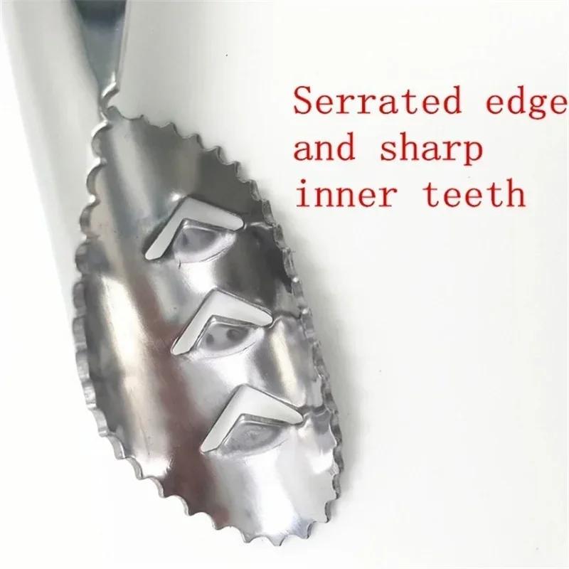 1 Pcs Portable Stainless Steel Vegetable Fruit Pepper Corer Chili Seed Remover Serrated Edge Kitchen Tool Cute Kitchen Accessory