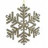 Openwork Snowflake Pendant - Champagne